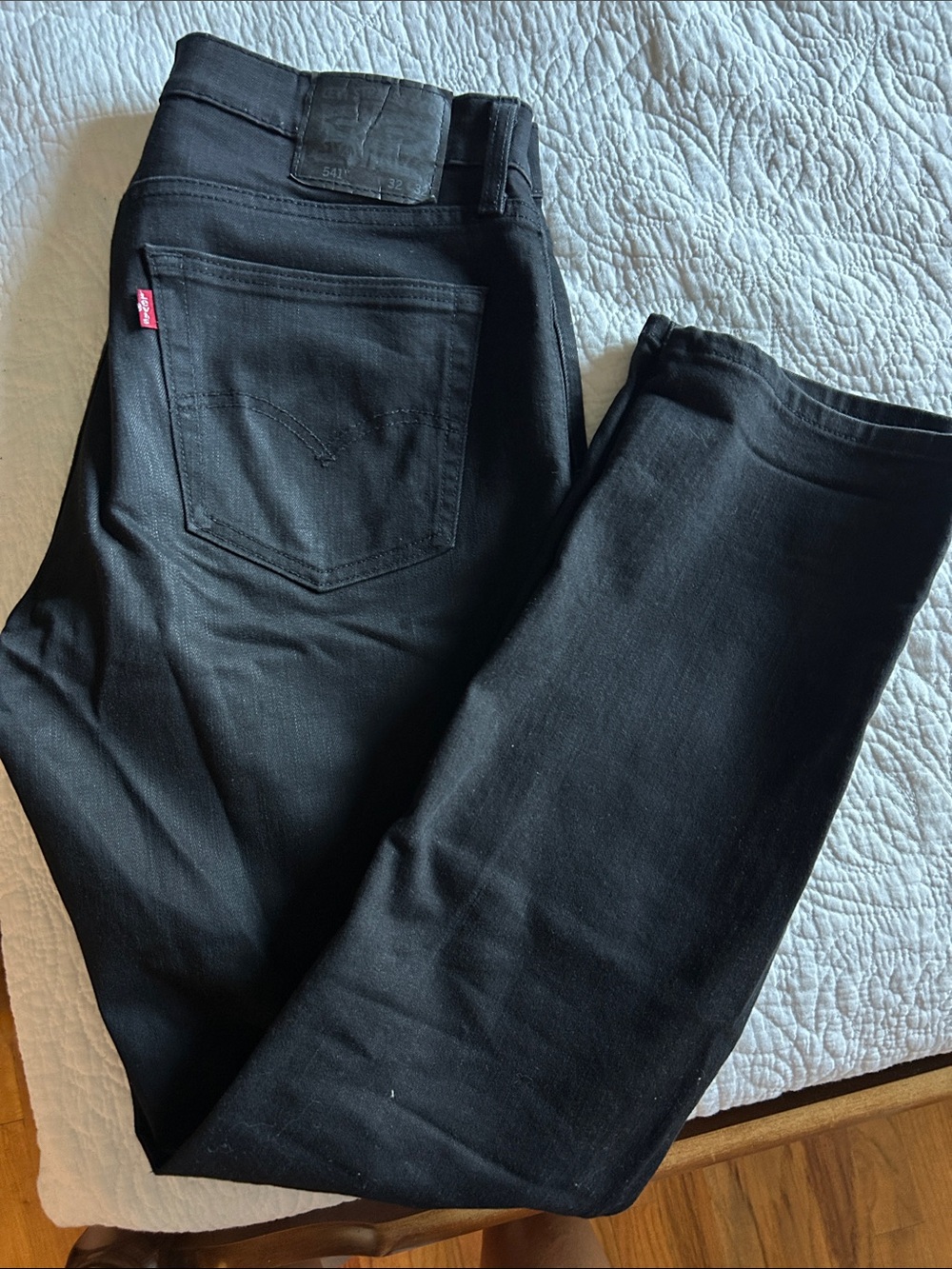 Levi's Black Skinny Jeans with Red Tab